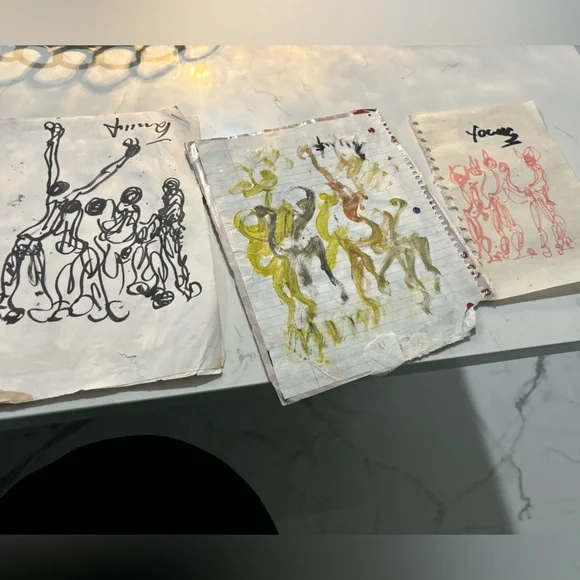 Purvis Young - Famous African Artwork 🖼️ RARE - Picture 9 of 9